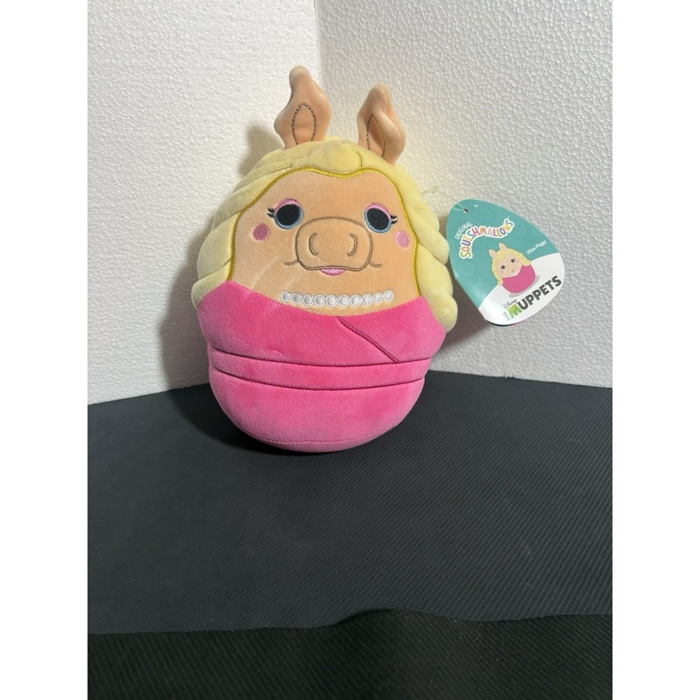 Squishmallows Disney Muppets Miss Piggy Plush Stuffed Animal Pink 8" with TAG